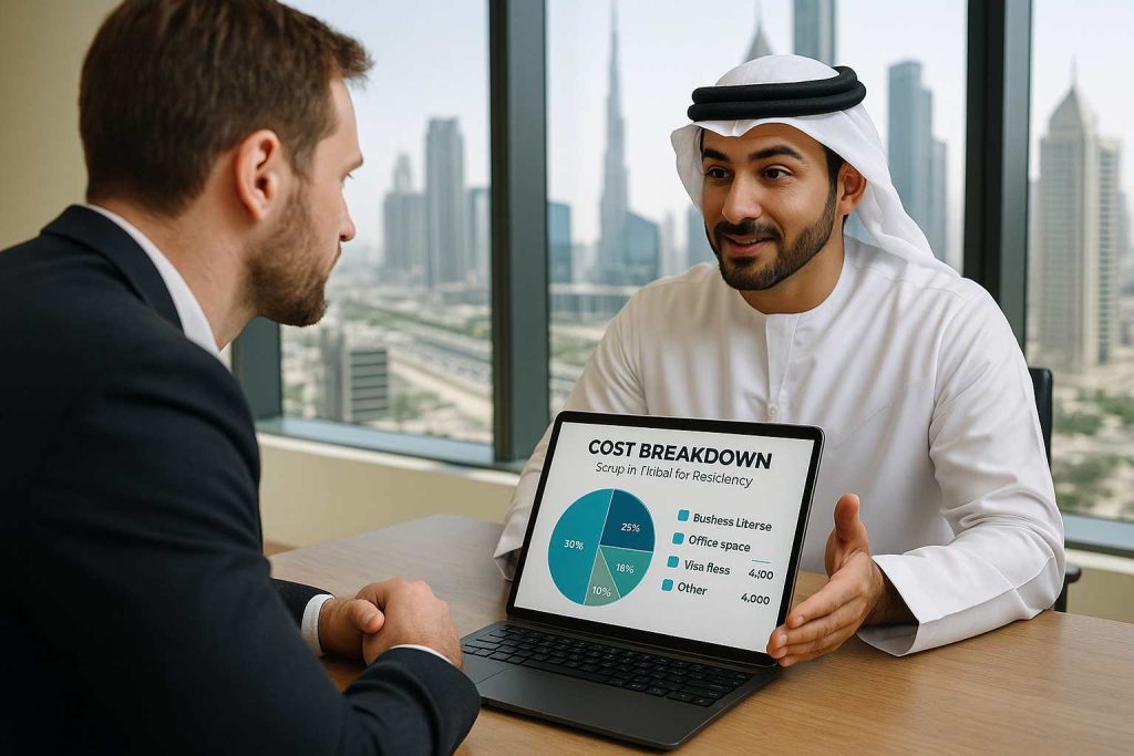هزینه ثبت شرکت در دبی برای اخذ اقامت چقدر است؟ (تحلیل شفاف هزینهها)