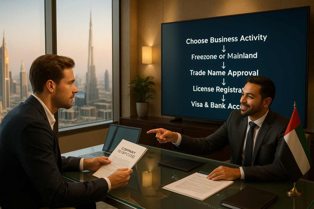 آشنایی با ساختارهای قانونی شرکت در دبی