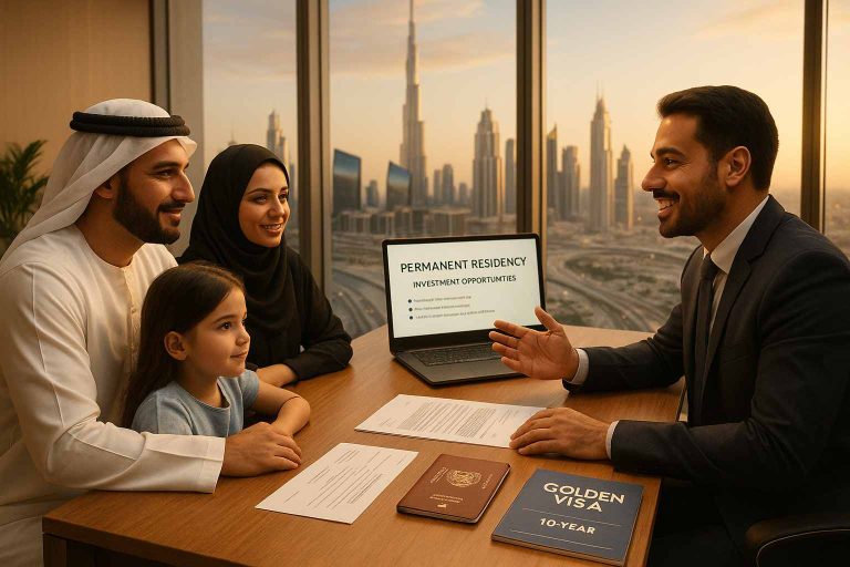 اقامت دائم دبی (2025): واقعیت چیست و چگونه به ویزای طلایی (اقامت 10 ساله) برسیم؟