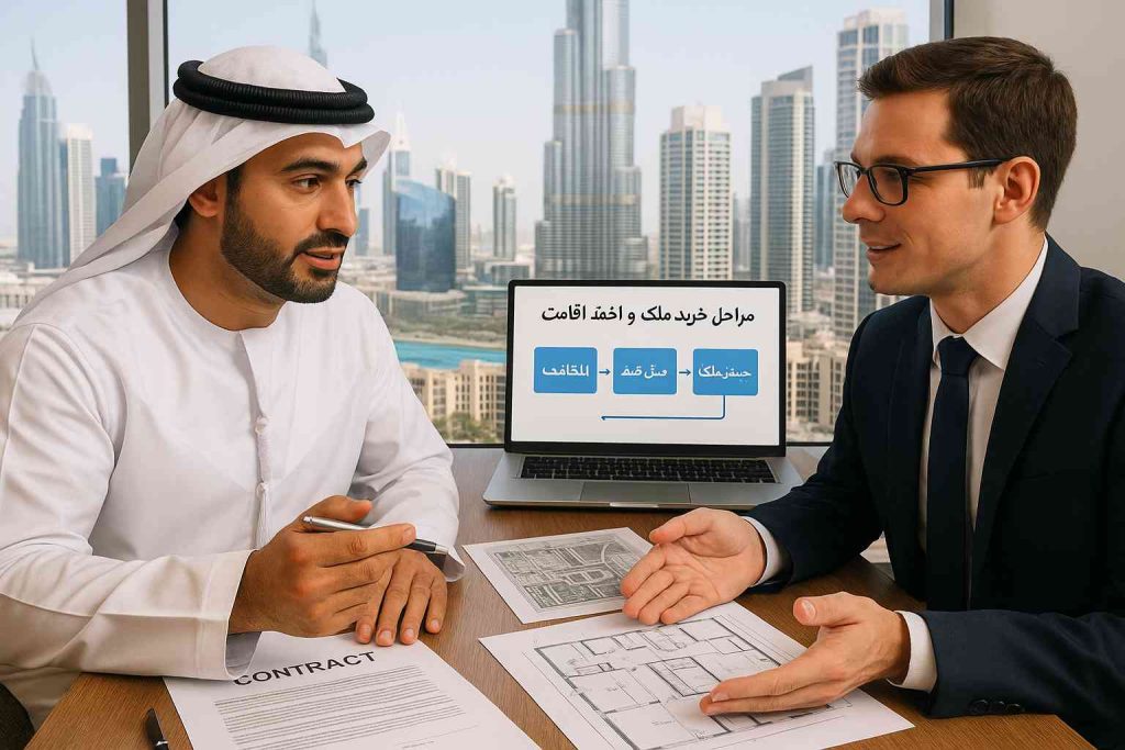 مراحل گام به گام خرید ملک در دبی برای اخذ اقامت