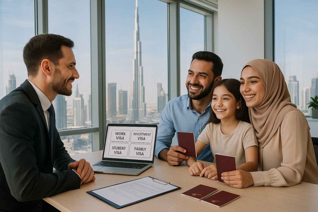 نکات مهم در فرآیند دریافت اقامت دبی برای خانواده