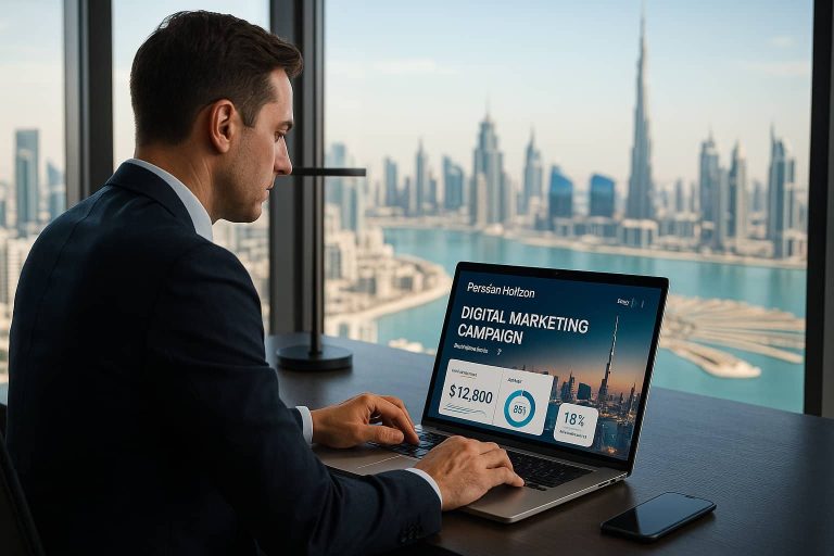 چگونه از پرشین هورایزن برای تبلیغات و فروش در دبی بهرهبرداری کنیم چگونه از پرشین هورایزن برای تبلیغات و فروش در دبی بهرهبرداری کنیم