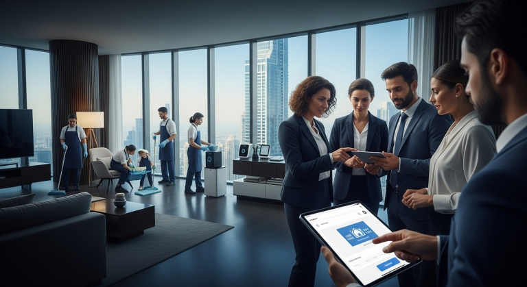 اپلیکیشن موبایل برای رزرو خدمات منزل اپلیکیشن موبایل برای رزرو خدمات منزل