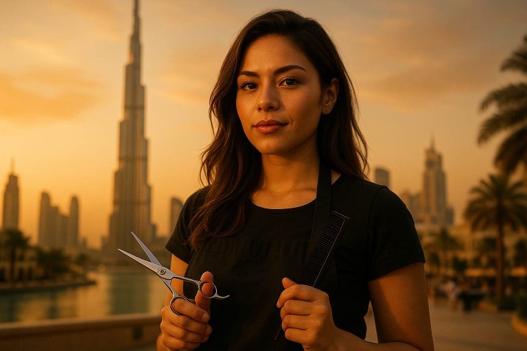 مهاجرت از طریق آرایشگری به دبی