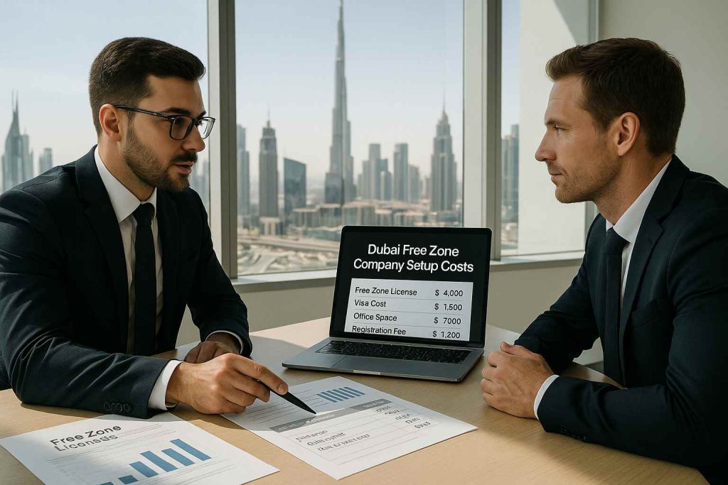 هزینه ثبت شرکت در مناطق آزاد دبی چقدر است؟