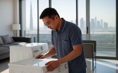 20250802_1455_نمایشگر و ماشین لباسشویی_remix_01k1n8bptmfmztxegtabk49k1c