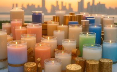 20250803_1121_شمع_های رنگارنگ در غروب_remix_01k1qegbbjf52re3ea56e6h2et