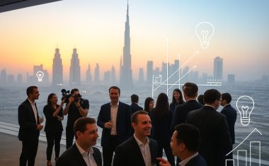 20250803_1414_Sunset Business Networking_remix_01k1qrdpfbf7fbyjz41ta62anx