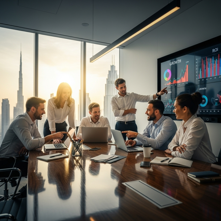 الطريقة الذكية لإدارة التسويق في دبي: مبيعات تعتمد على الأداء