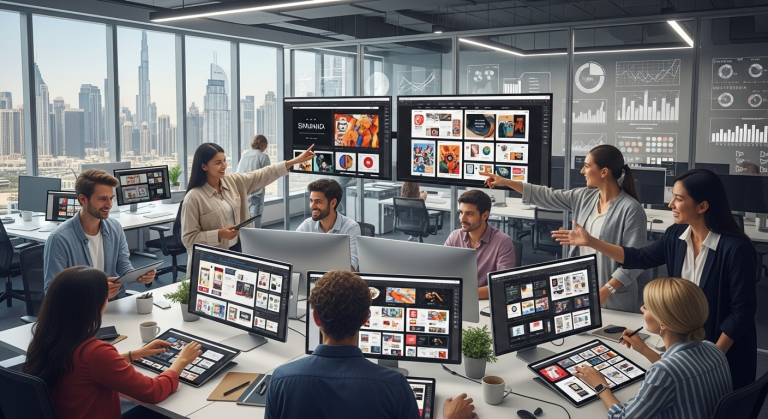 Graphic design services for startups