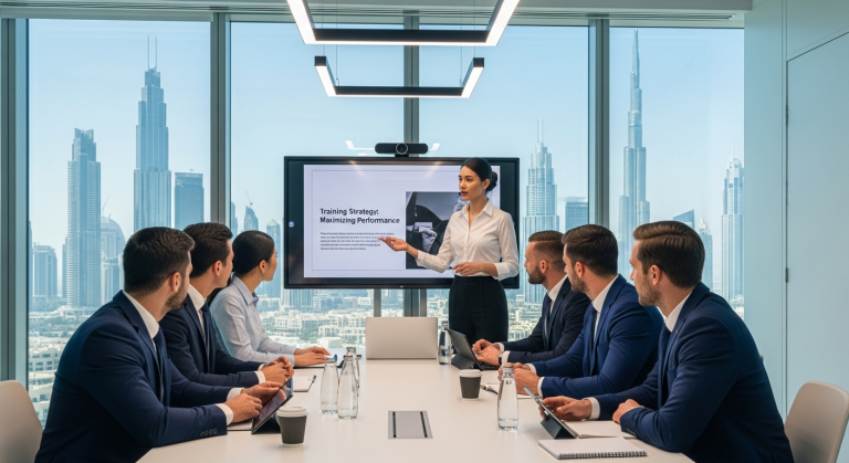 كيفية بناء وإدارة فريق مبيعات عالي الأداء في دبي