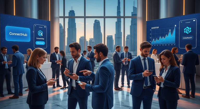 تطبيق جوال للتواصل في الفعاليات تطبيق جوال للتواصل في الفعاليات