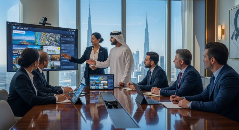 Virtual tour guide app for UAE landmarks