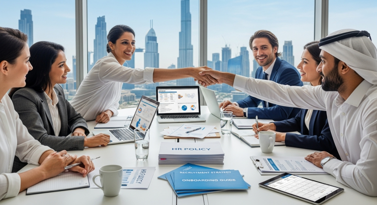 أفضل الممارسات في الموارد البشرية والتوظيف لبدء عمل تجاري في دبي