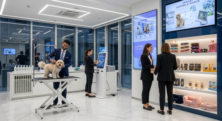 Pet care and grooming services