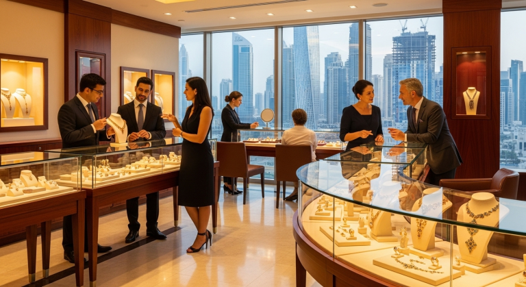 Handmade jewelry production