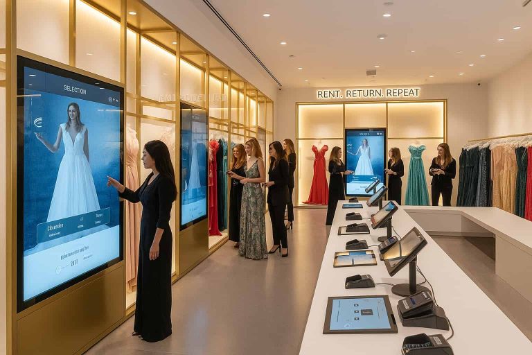 Luxury dress rental service