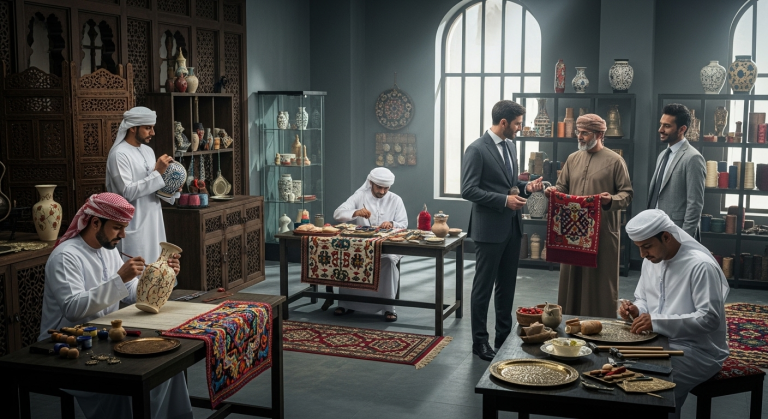 Traditional handicraft production Traditional handicraft production