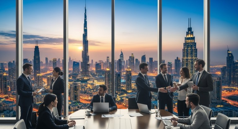 كيف تربطك فرص الاستثمار في دبي بشبكة عالمية من الشركاء