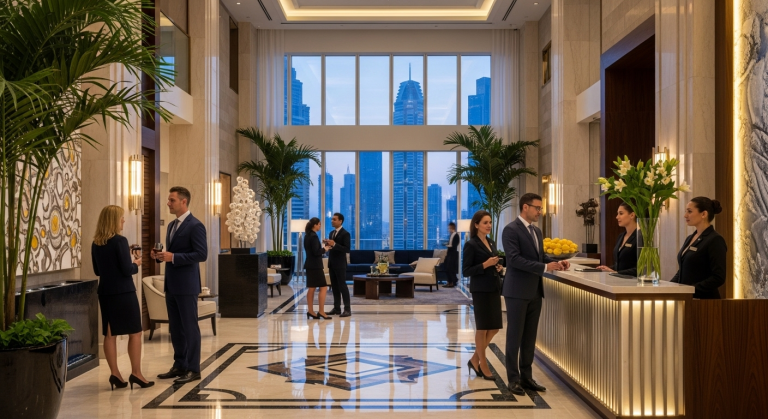 Luxury spa and wellness center