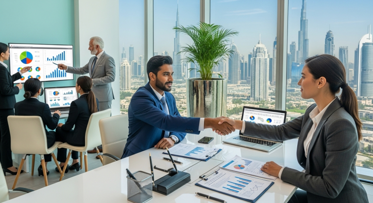 ما الذي يمكن توقّعه من شراكة إدارة الأعمال في دبي