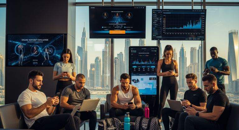 Online platform for fitness challenges Online platform for fitness challenges