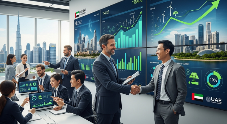 توسّع الأعمال في دولة الإمارات: شراكات تجارية جديدة مع دول جنوب شرق آسيا