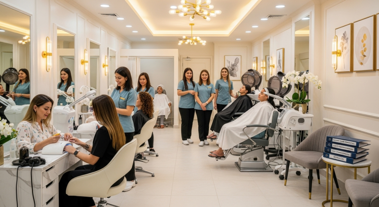 Hiring Beauticians for Your Beauty Salon in Dubai: A Guide