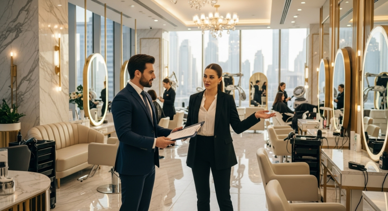 مستقبل صالونات التجميل في دبي: فرص الاستثمار