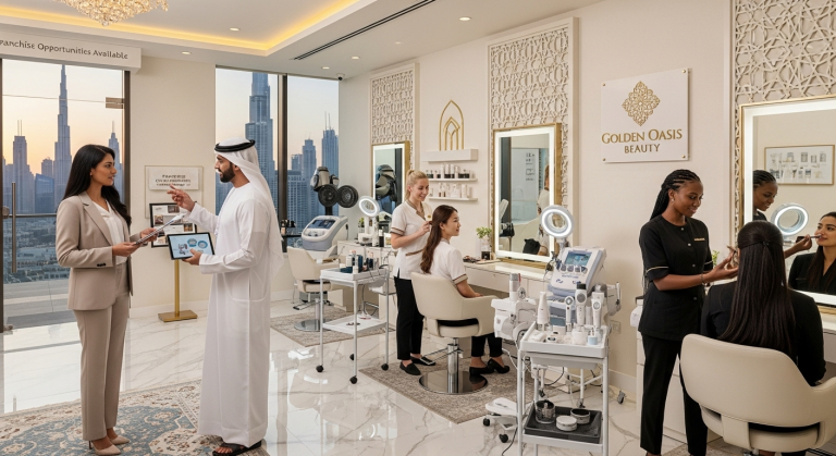 الامتياز التجاري لصالون التجميل في دبي: فرصة مربحة