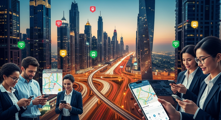 Mobile app for real-time traffic updates Mobile app for real-time traffic updates