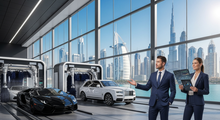 Why Car Wash Businesses in Dubai Appeal to Hands-Off Investors