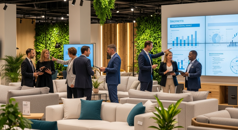 Eco-friendly furniture rental service