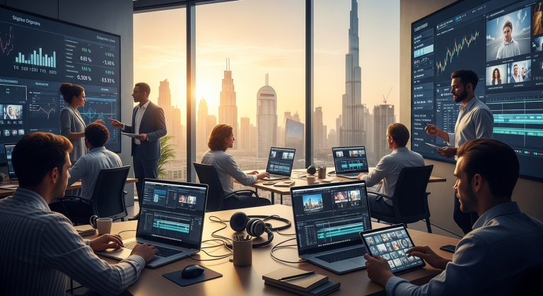 Online platform for freelance video editors