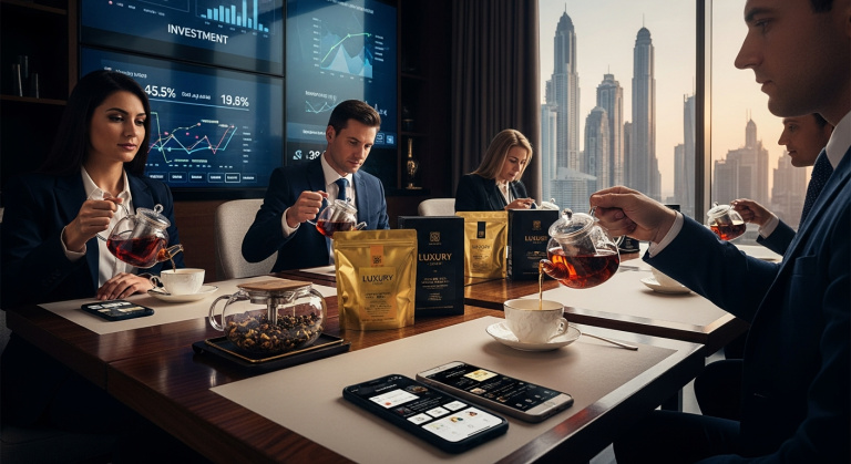 خدمة الاشتراك في الشاي المتخصص