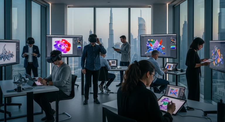 منصة إلكترونية لتنظيم ورش العمل الفنية الافتراضية