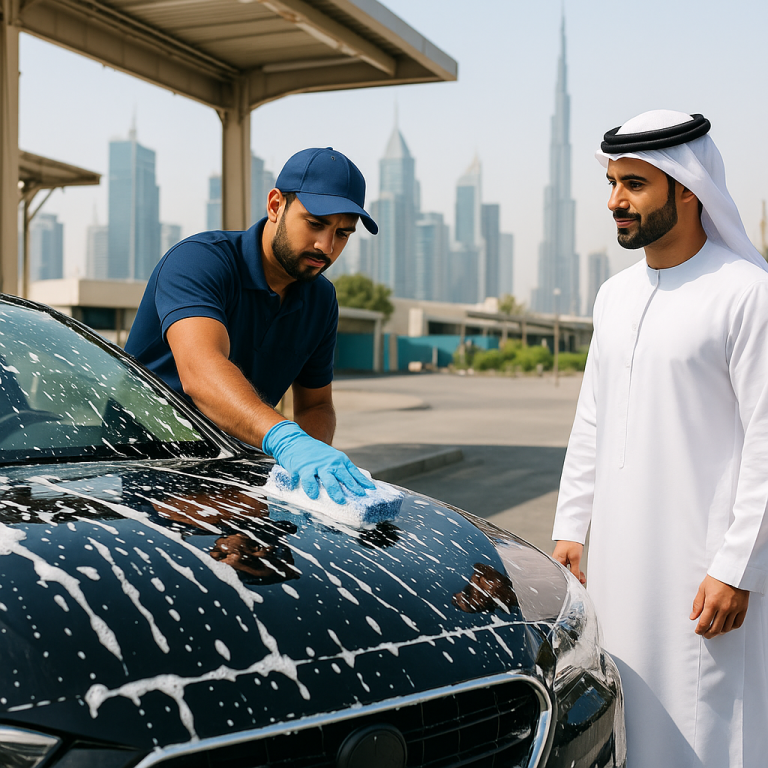 Busy Car Wash Businesses Generating Daily Revenue in UAE Busy Car Wash Businesses Generating Daily Revenue in UAE